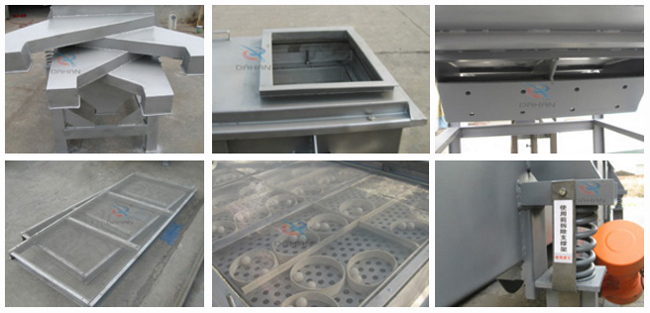 活性炭直線振動篩細節 活性炭直線振動篩細節